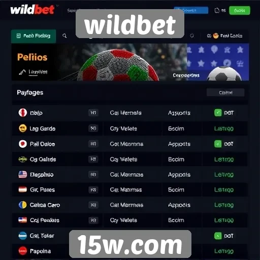 Exploração das opções de pagamento no Wildbet